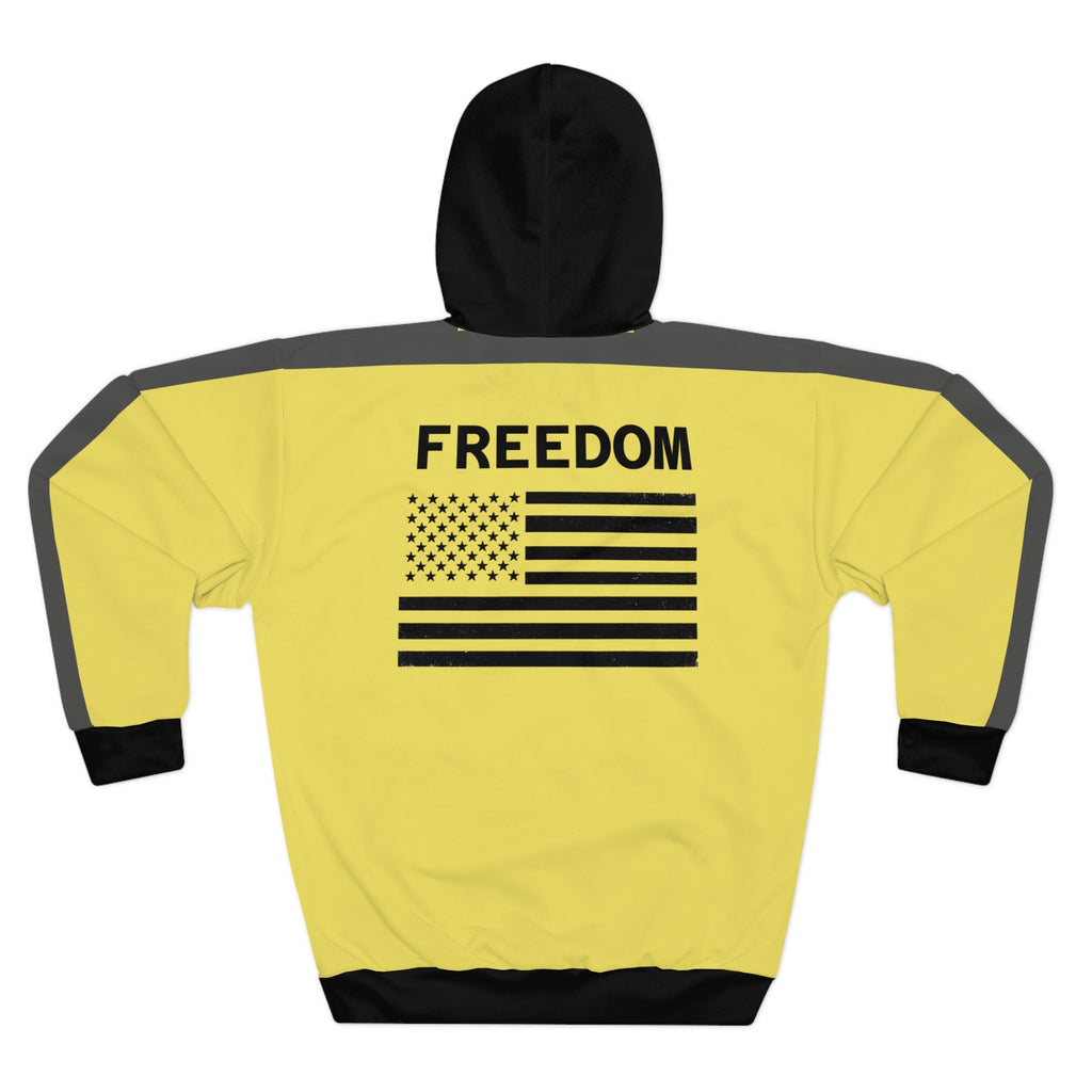 Freedom Flag Hoodie — Yellow AZ4USA Pullover