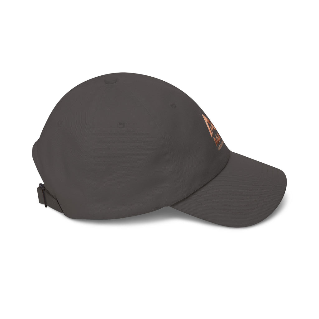 Classic Dad Cap — Metallic Rose Gold AZ4USA Embroidered Baseball Hat