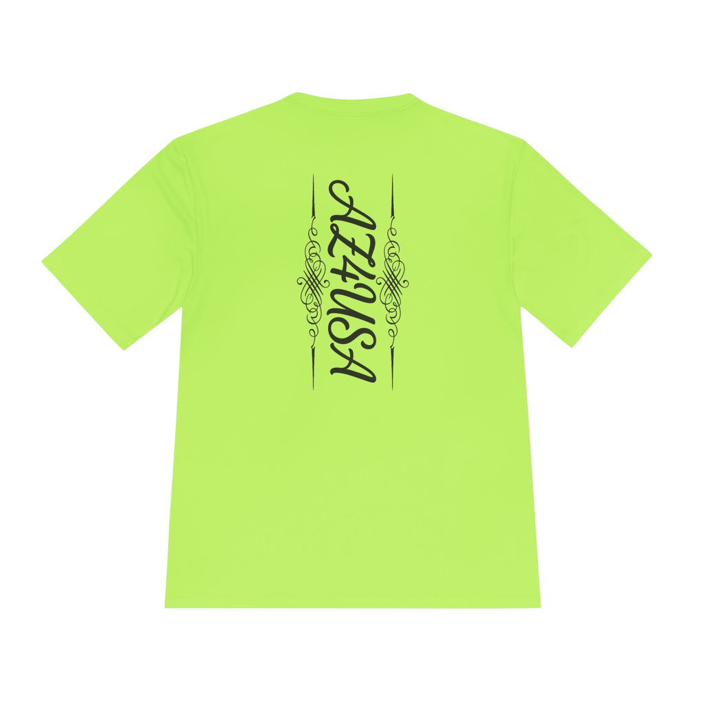 Az4USA Running Club Moisture-Wicking Tee — Trail Skyline Graphic