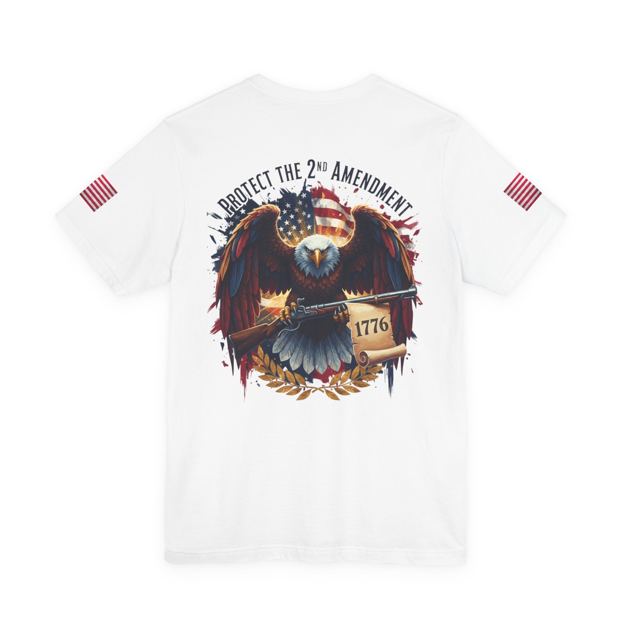 2nd Amendment Eagle T-Shirt — Protect the 2nd Amendment Patriotic USA Tee