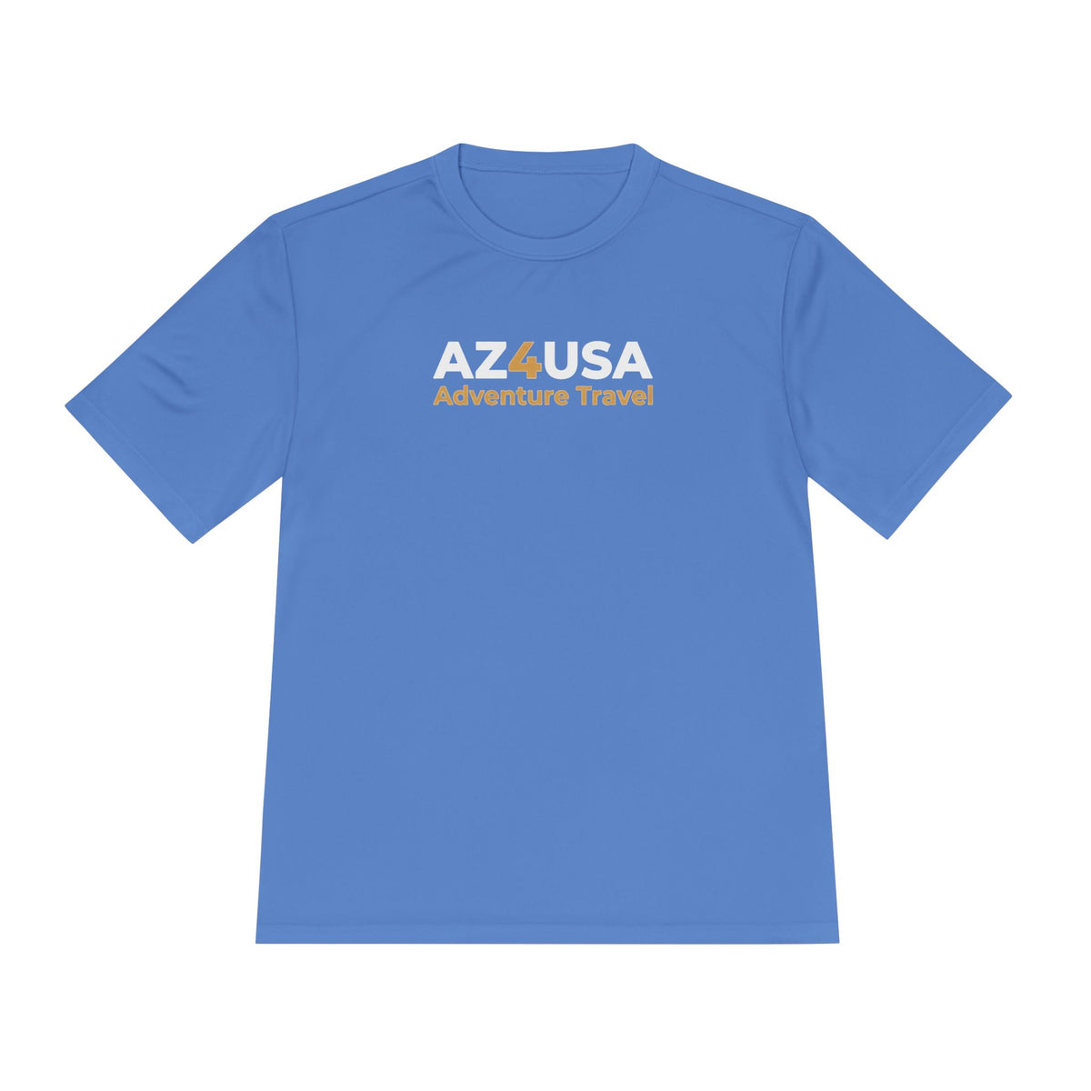 Adventure Travel Tee — “Adventure with a Sting!” Graphic Moisture-Wicking Shirt