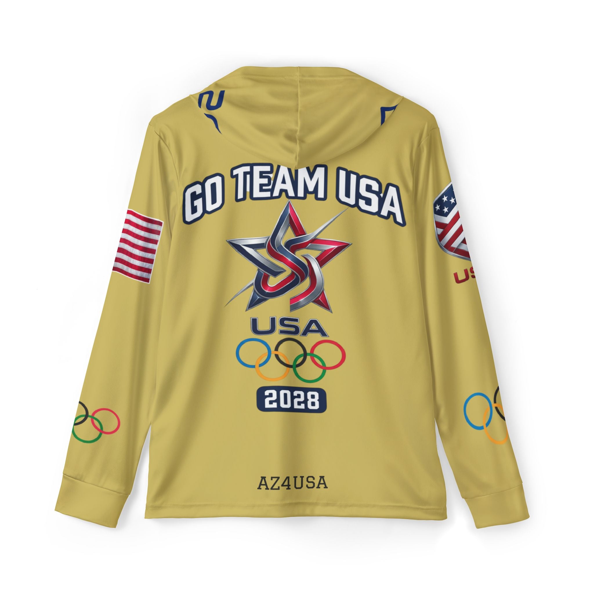 LA 2028 Olympics USA Sports Hoodie — Men’s Warmup Pullover