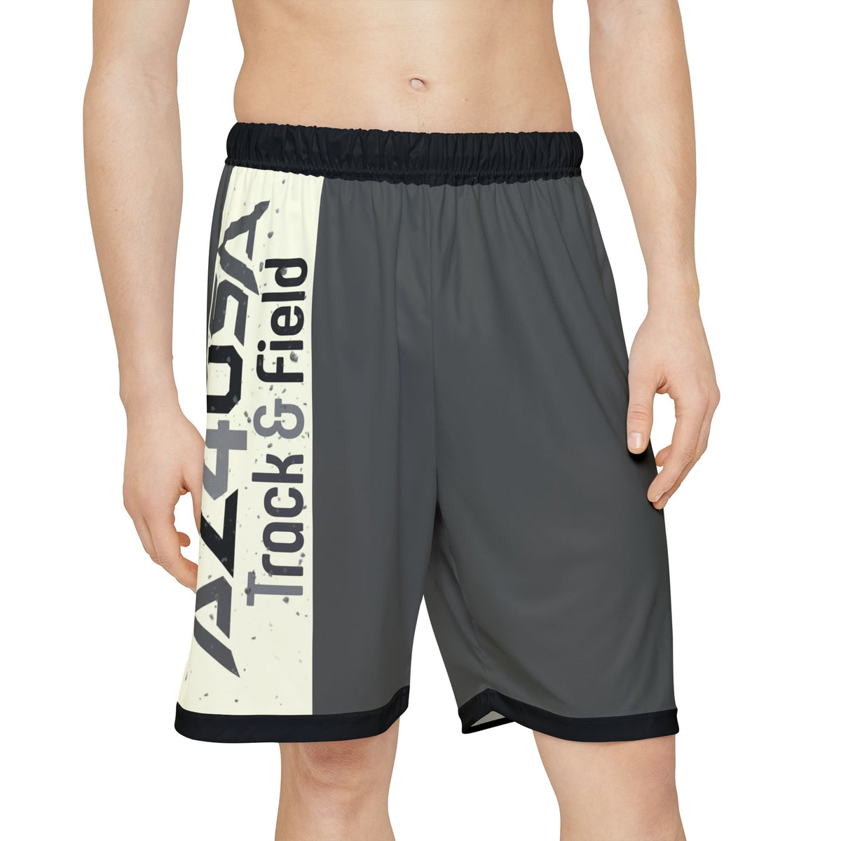 Track & Field Athletic Shorts — AZ4USA Graphic Men's Sports Shorts