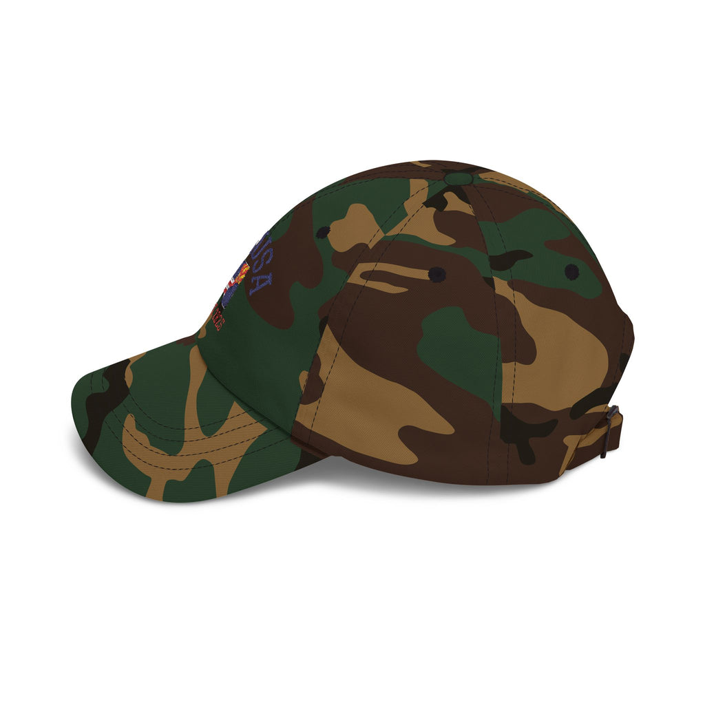 Classic Dad Cap with AZ4USA Design, Ideal for Casual Outings, Gifts, Holidays, Sports Events, Travel