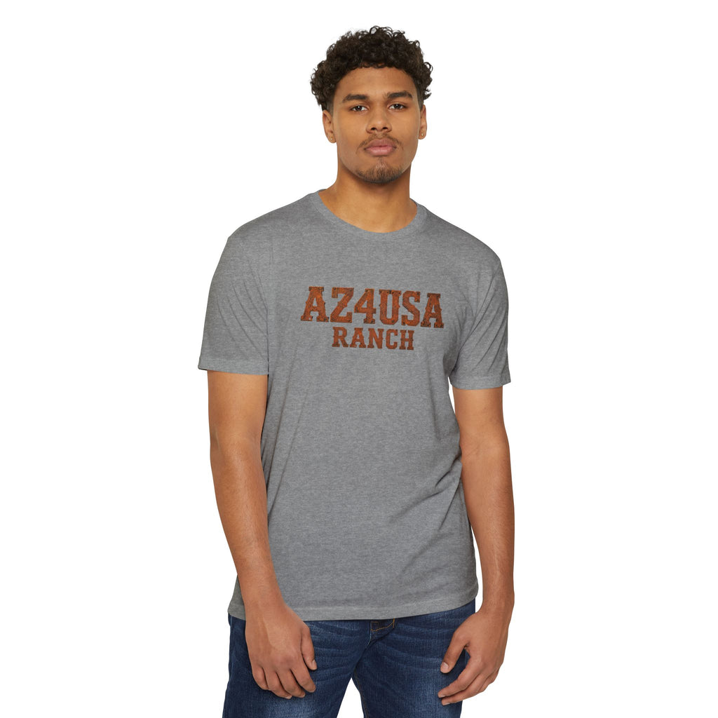 Arizona Ranch T-Shirt — "AZ4USA Ranch" Western Graphic Tee
