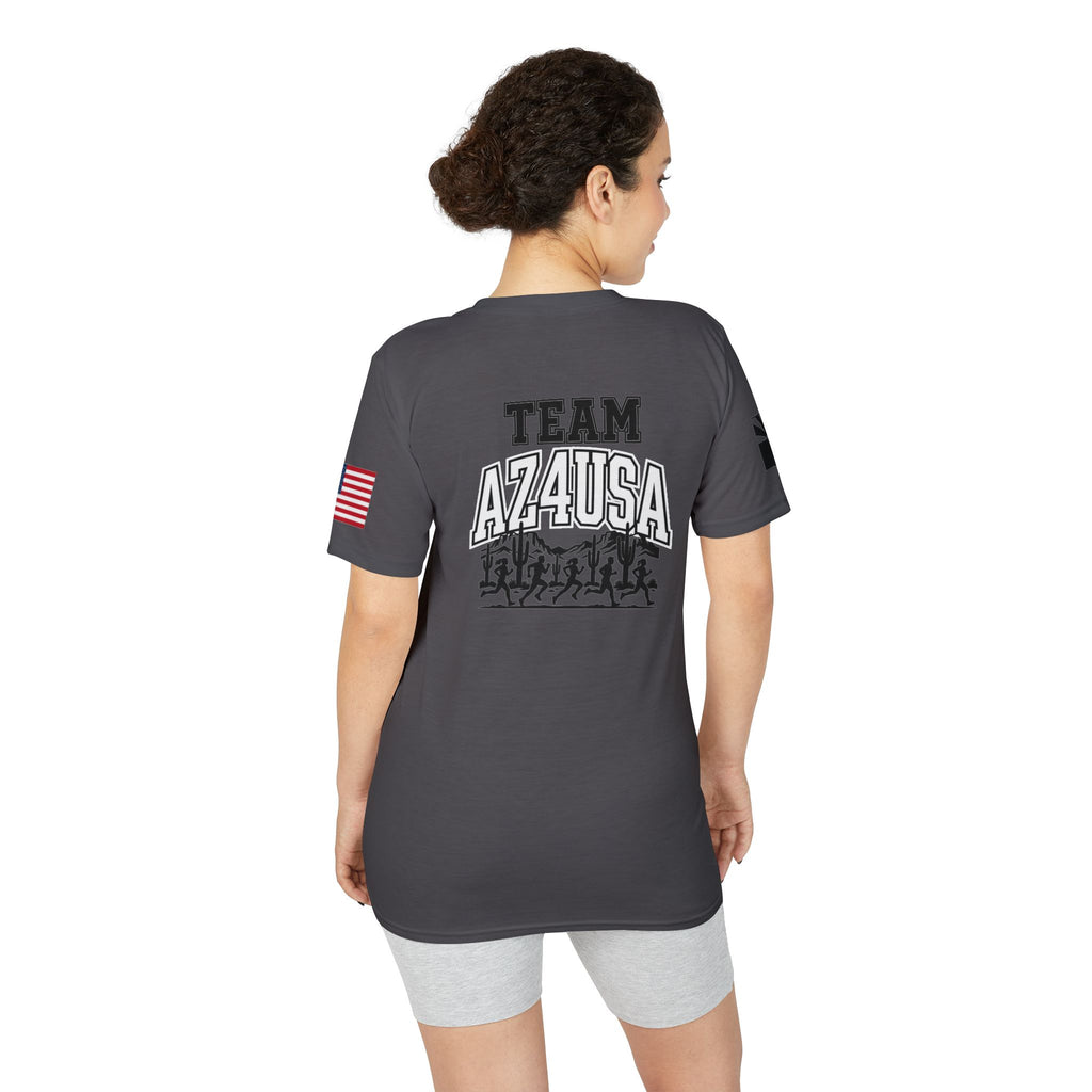 Arizona Flag "AZ4USA" Team T-Shirt — State Pride Running/Team Shirt
