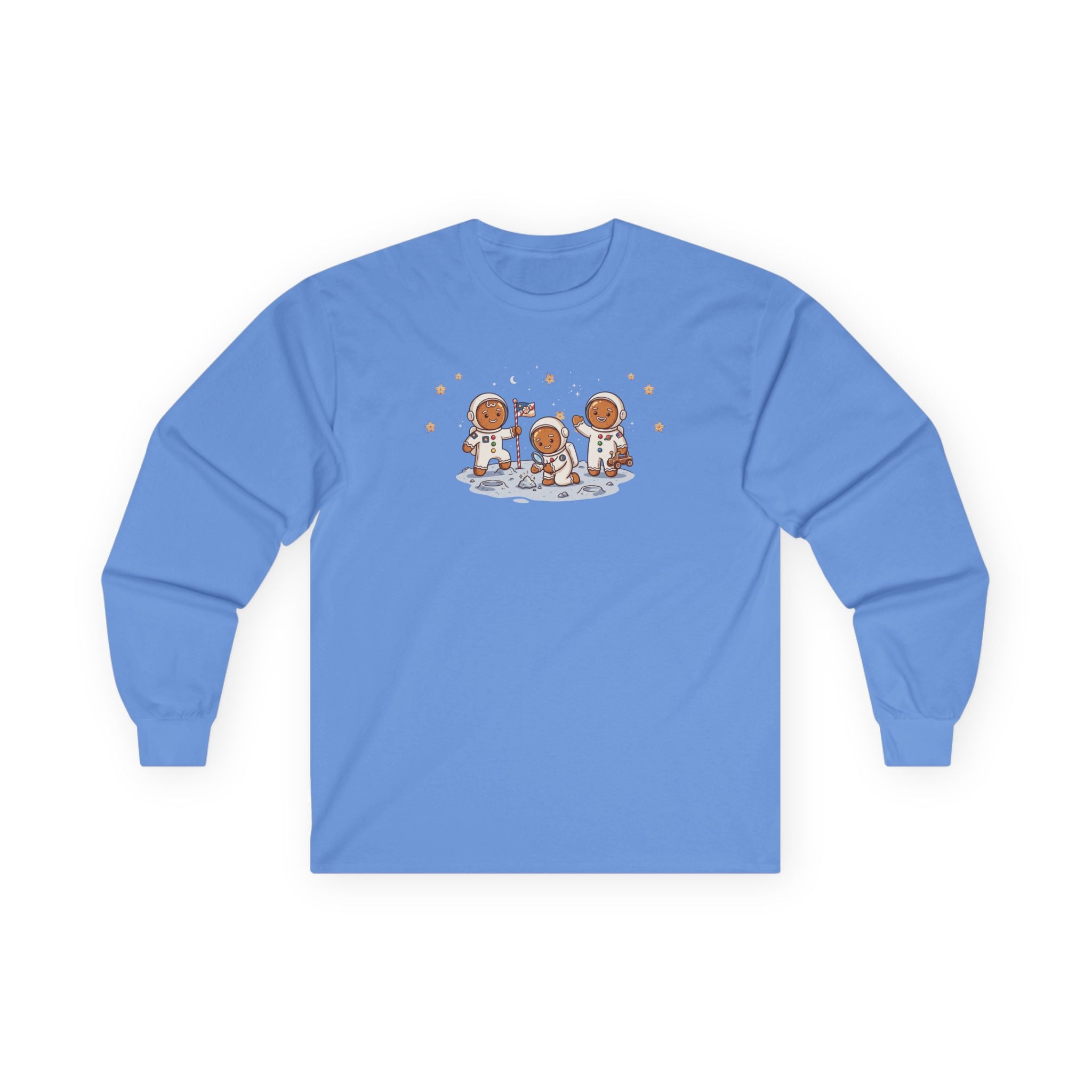 Christmas Gingerbread Crew Long Sleeve Tee — "Merry Christmas 2026"
