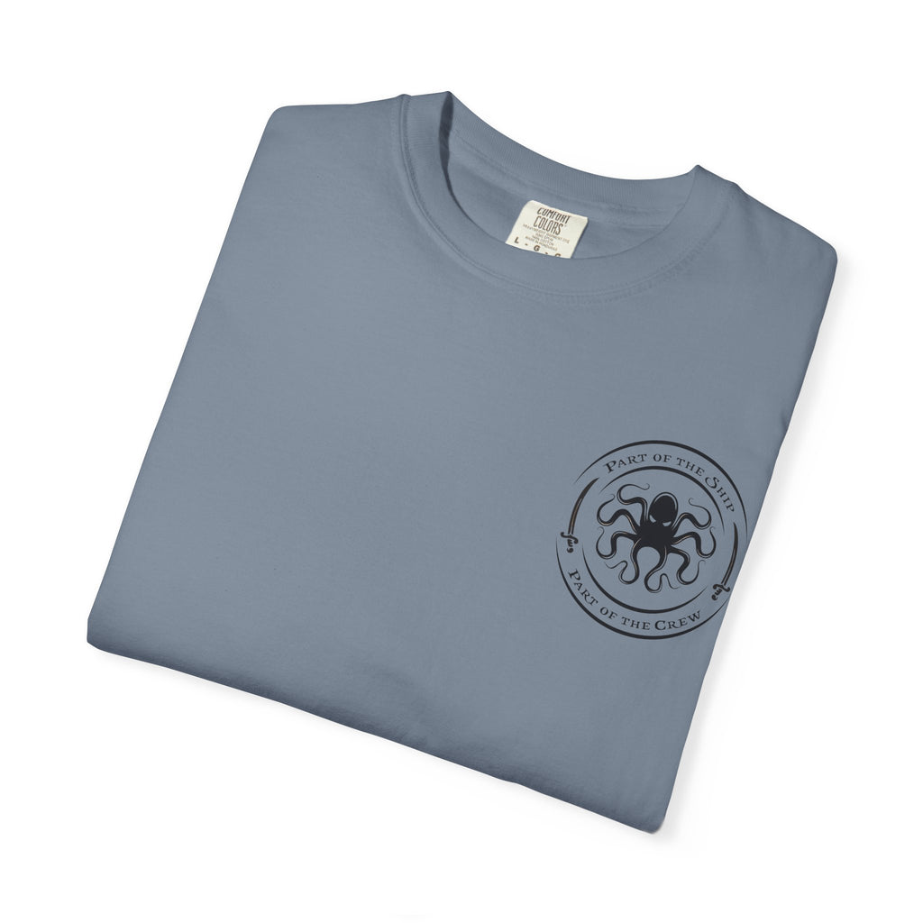 Pirate Skull T-Shirt — “It’s All Fun & Games… until someone needs an eye patch” Novelty Tee