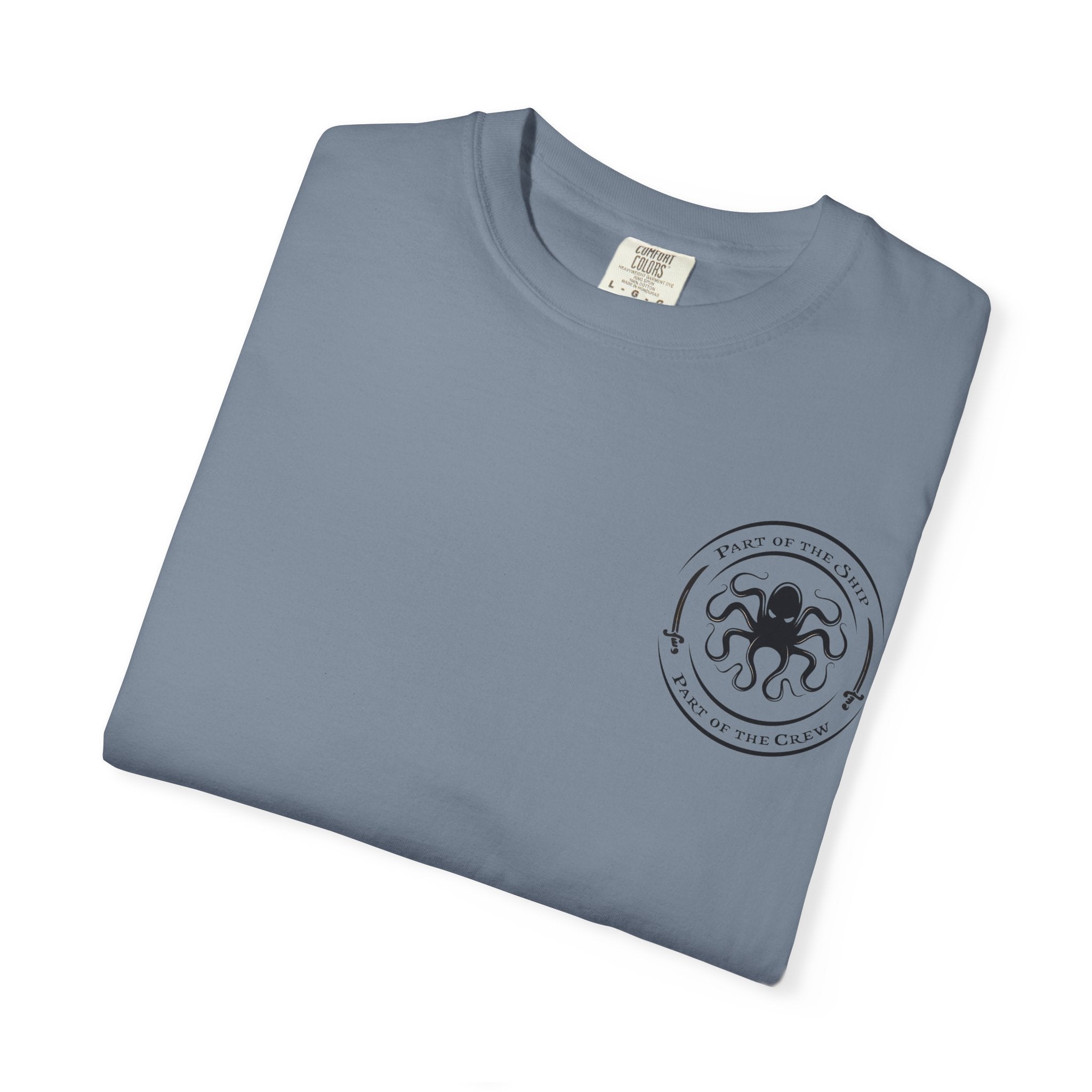 Pirate Skull T-Shirt — “It’s All Fun & Games… until someone needs an eye patch” Novelty Tee