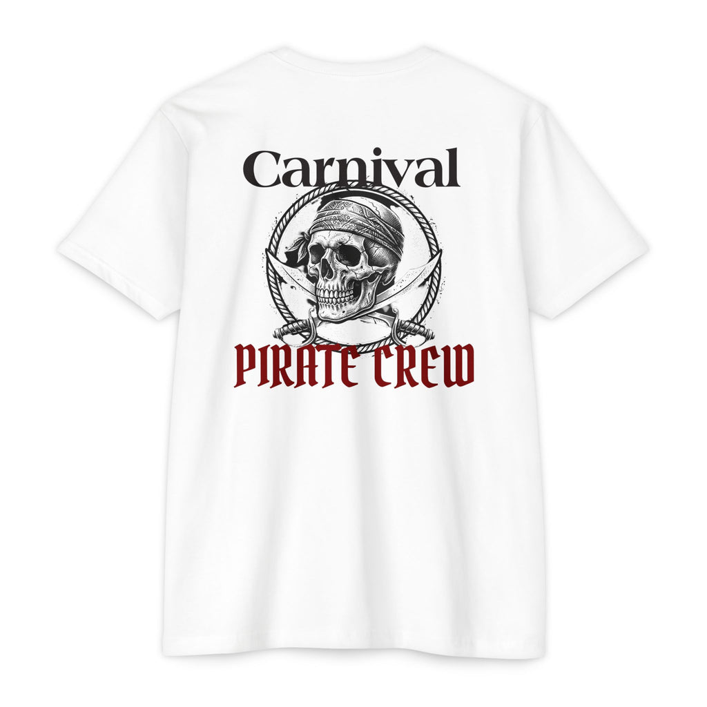 Carnival Pirate Crew T-Shirt — Skull & Crossbones Retro Festival Tee