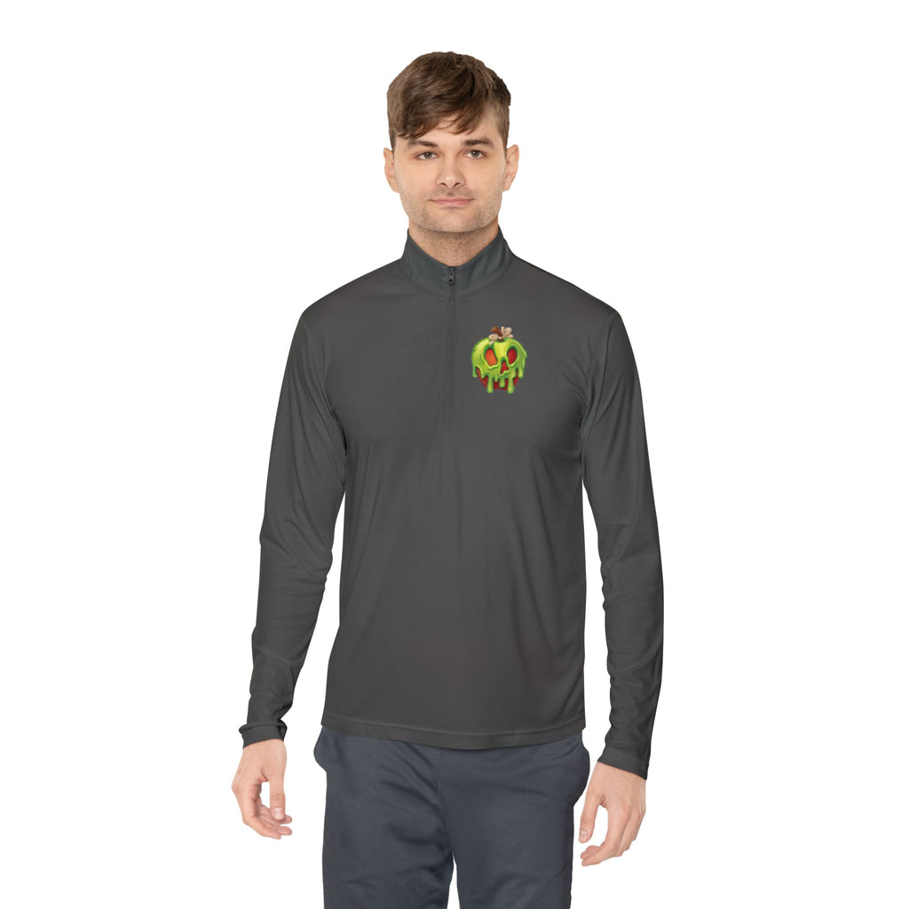 Quarter-Zip Pullover — Vibrant Villain Island Graphic