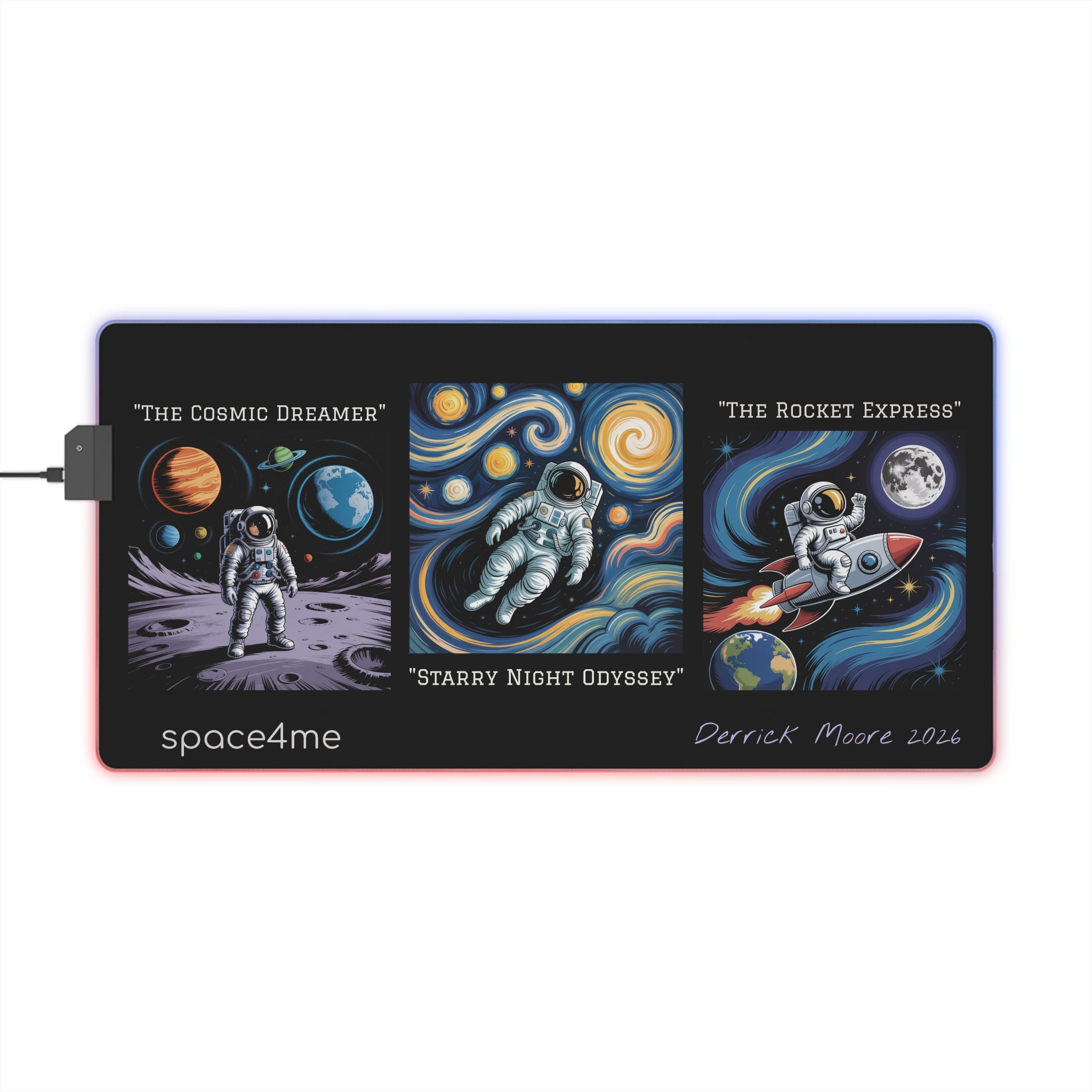 LED Gaming Mouse Pad