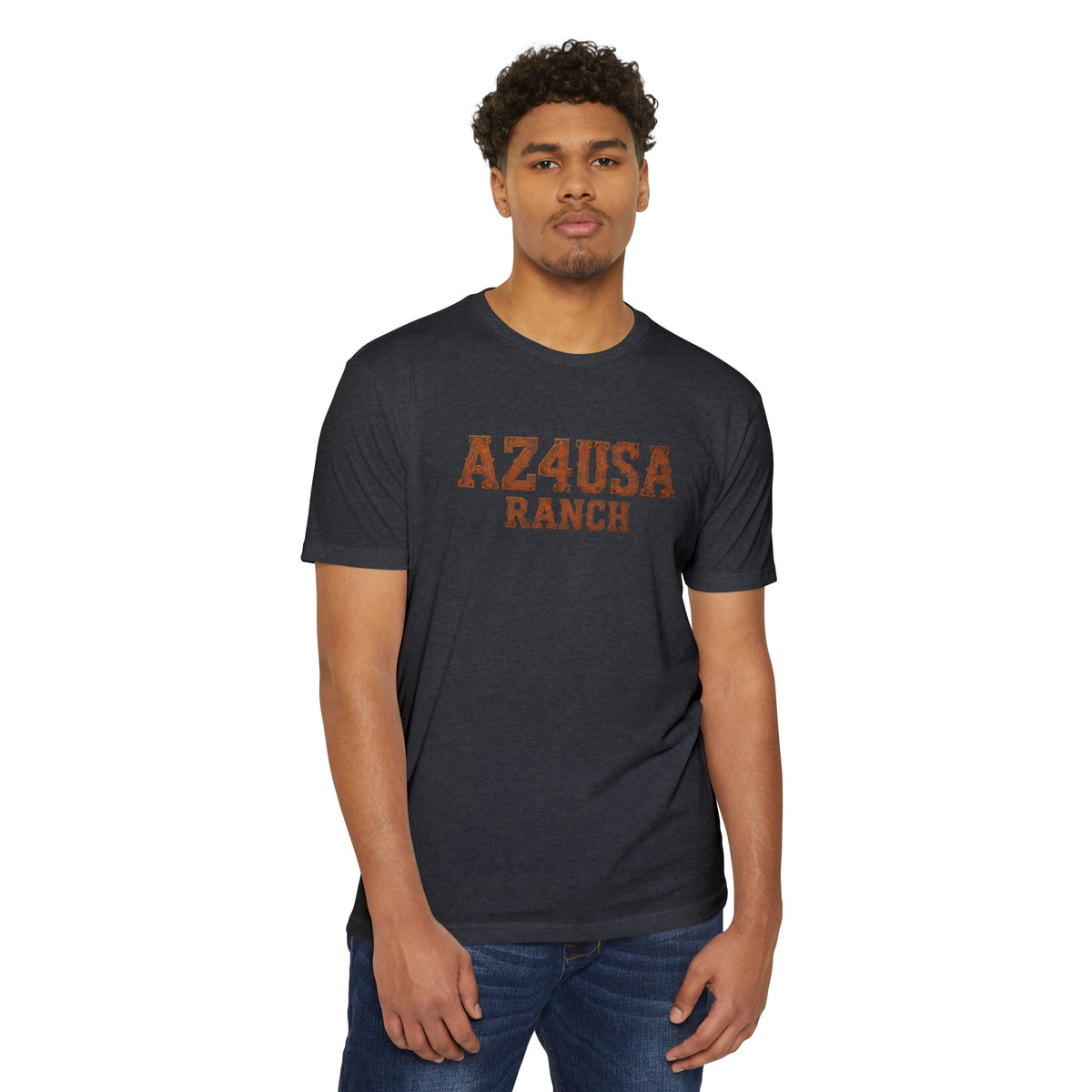 Arizona Ranch T-Shirt — "AZ4USA Ranch" Western Graphic Tee