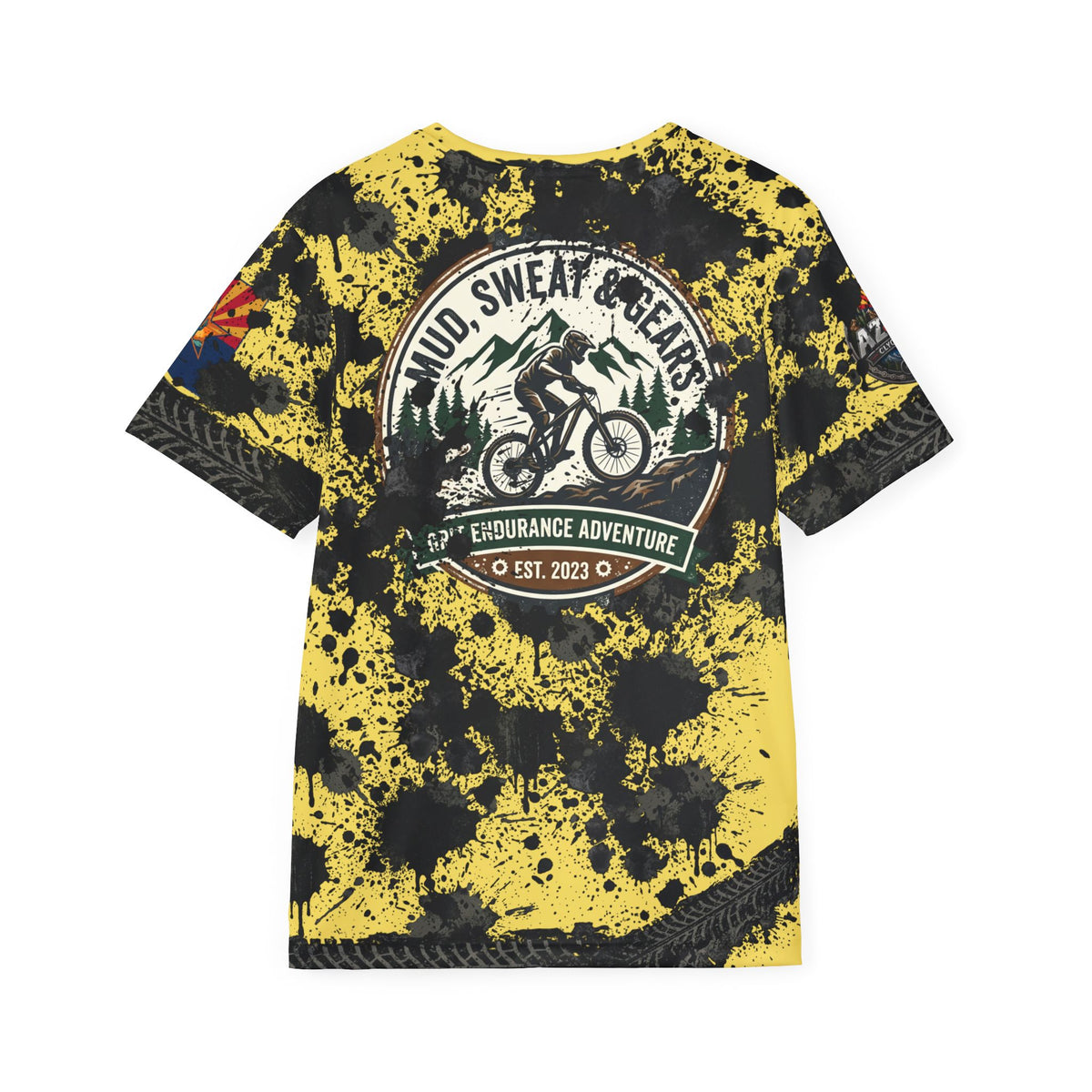 AZ4USA Cycling Jersey — Mesa, Arizona Mud & Sweat Endurance MTB Shirt