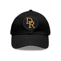 Dad Hat — Monogram Leather Patch Cap (DR Initials)