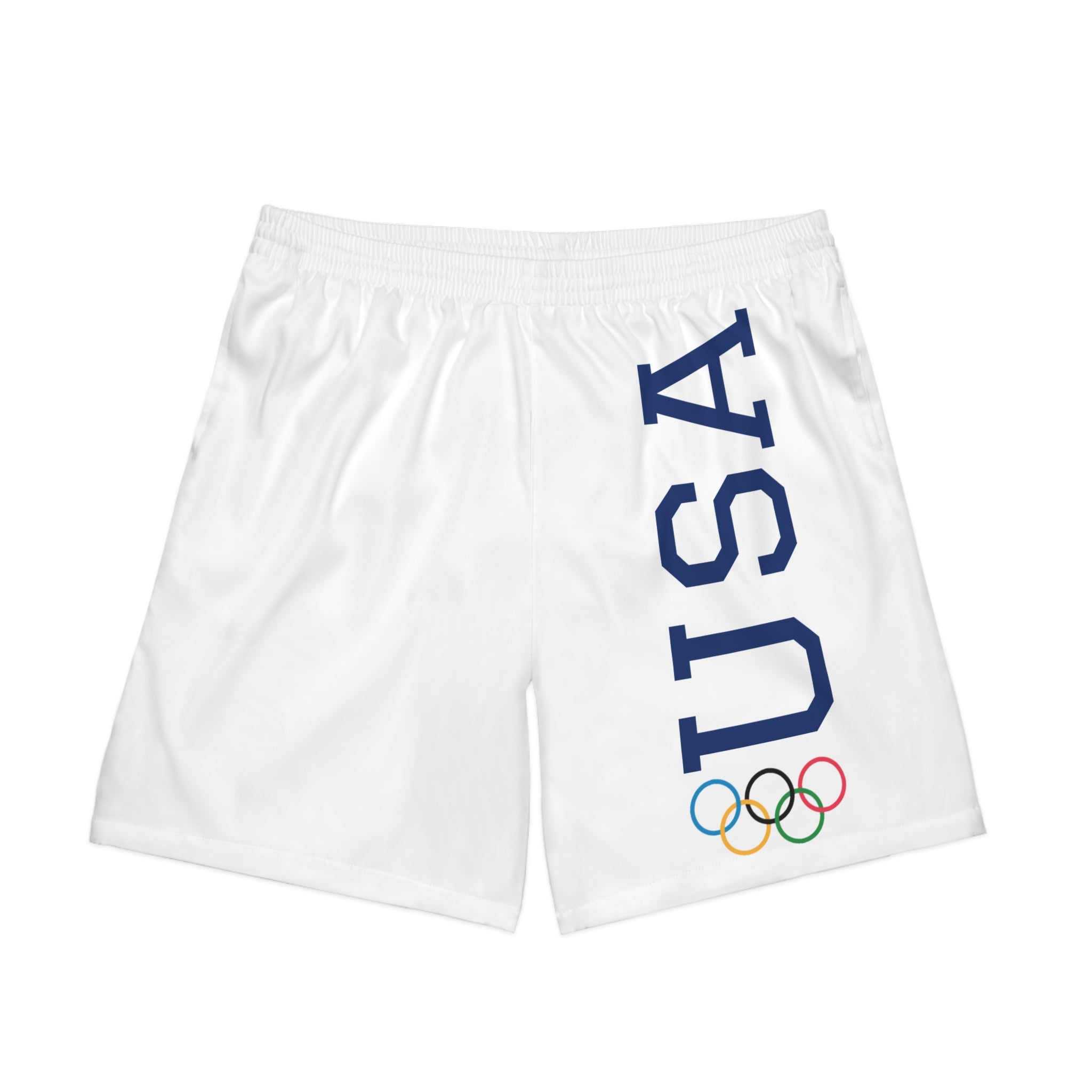 USA 2028 Beach Shorts — Men’s Athletic Swim Trunks