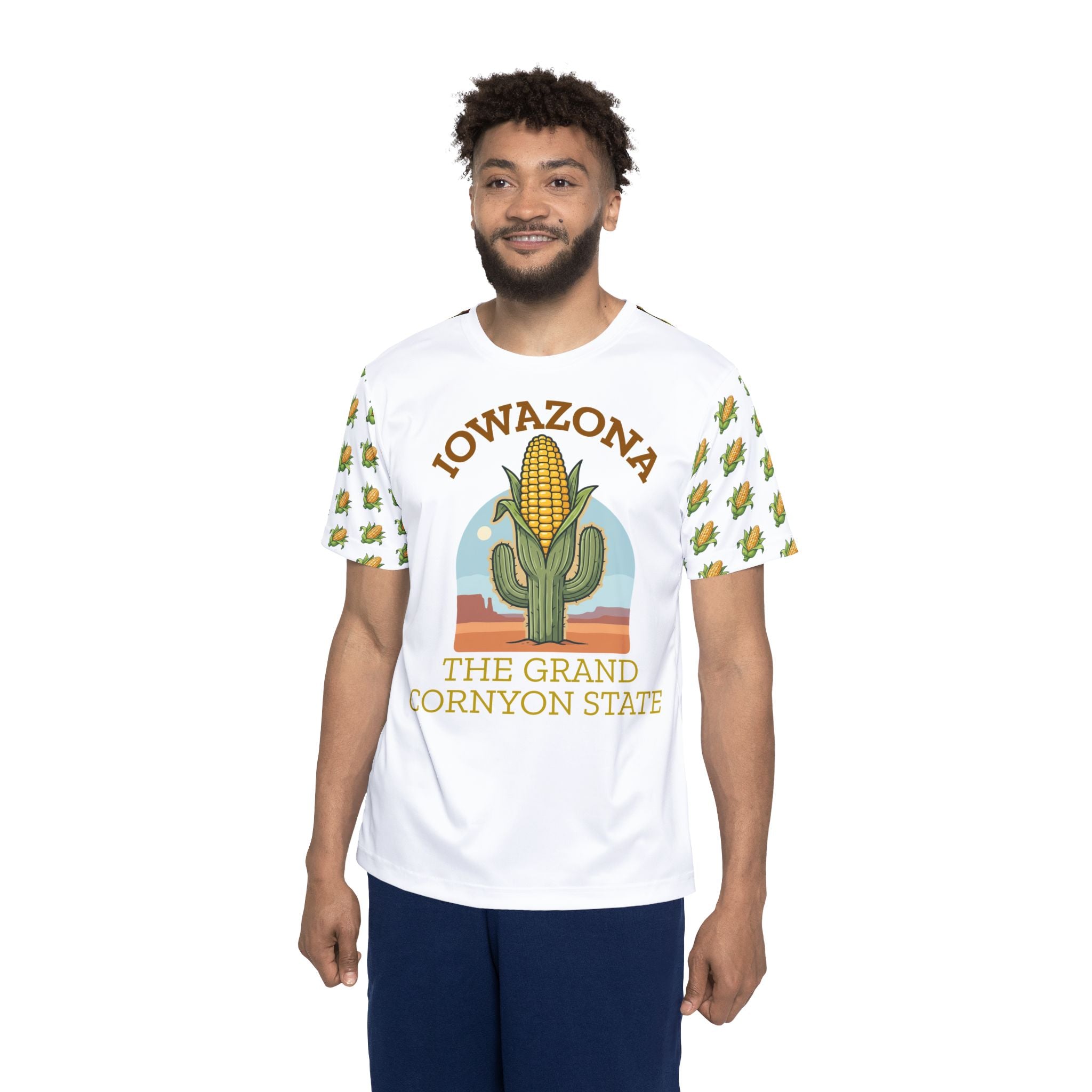 Sports Jersey - Iowazona Corny State Graphic Jersey