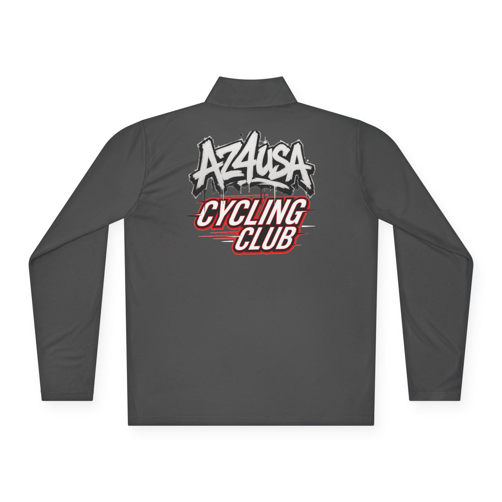 Quarter-Zip Pullover — Az4USA Cycling Club Graphic