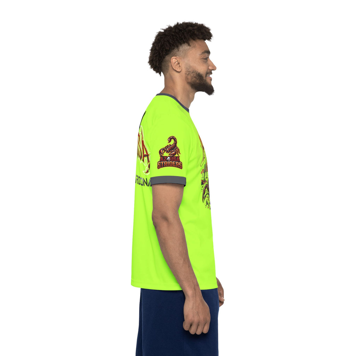 Scorpion Desert Team Jersey – 'Team Az4USA' Neon Sports Shirt