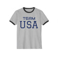 Team USA Ringer T‑Shirt — LA28 Olympic Retro Tee