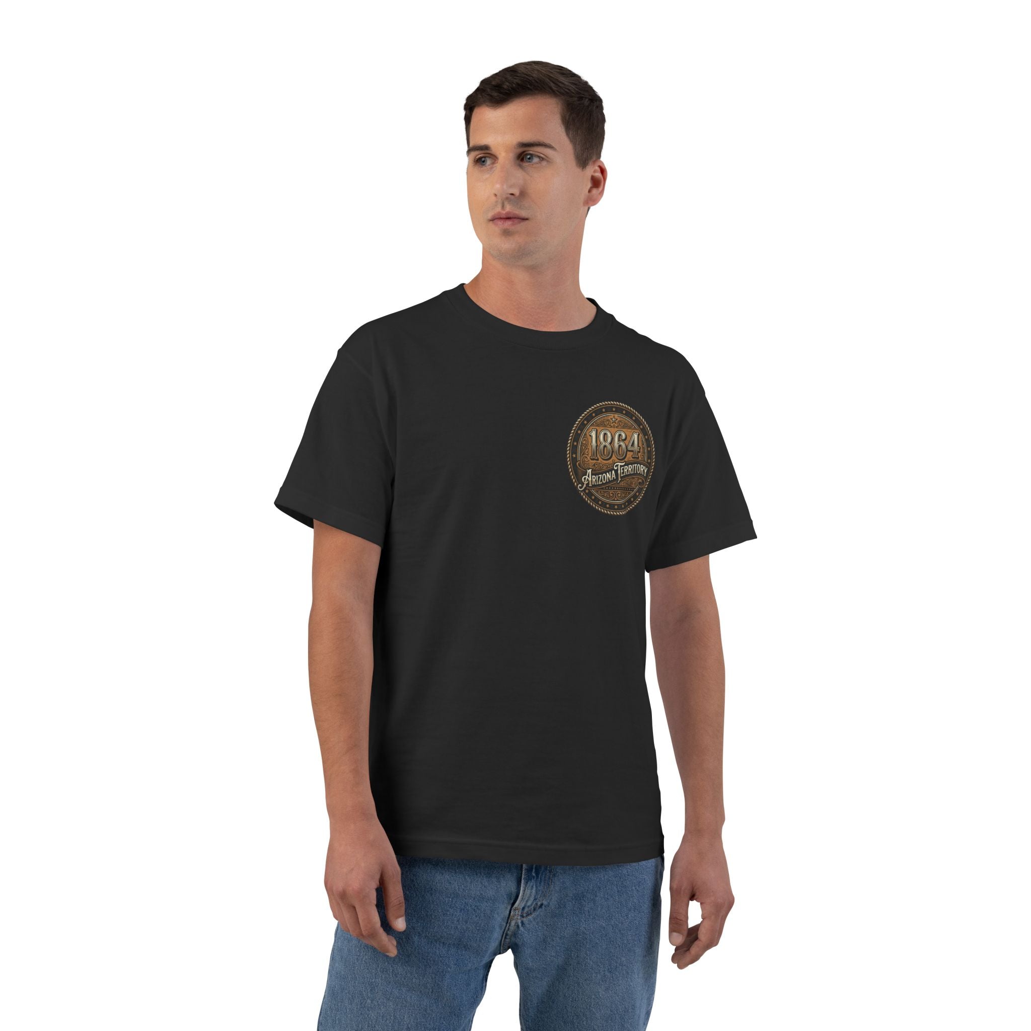 Arizona Territory 1864 T-Shirt — Vintage Map 'We Want Vegas Back' Tee