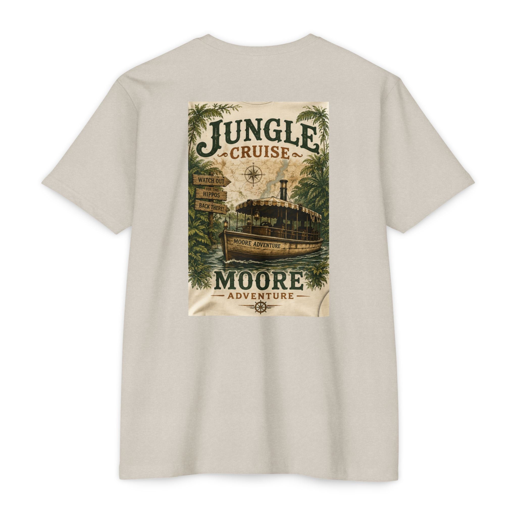 Jungle Cruise Adventure T-Shirt — Moore Riverboat Vintage Travel Tee
