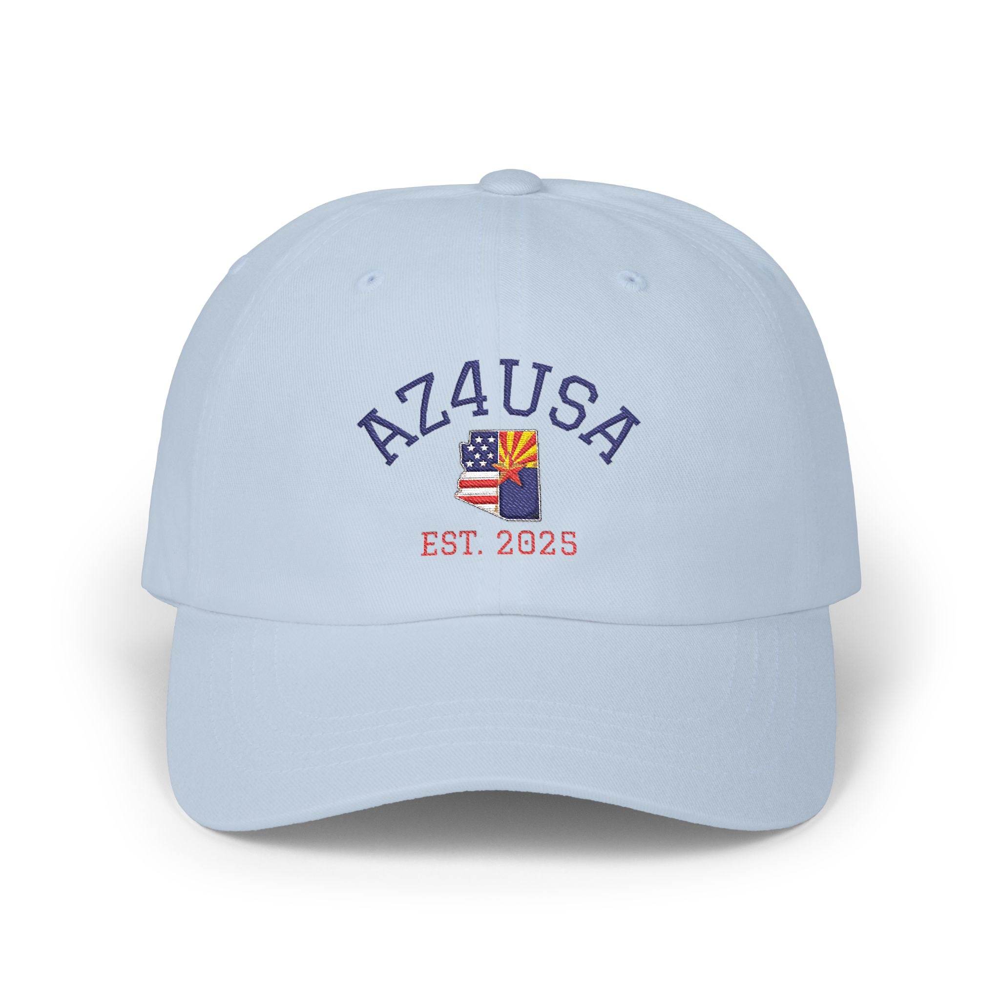 Classic Dad Cap with AZ4USA Design, Ideal for Casual Outings, Gifts, Holidays, Sports Events, Travel
