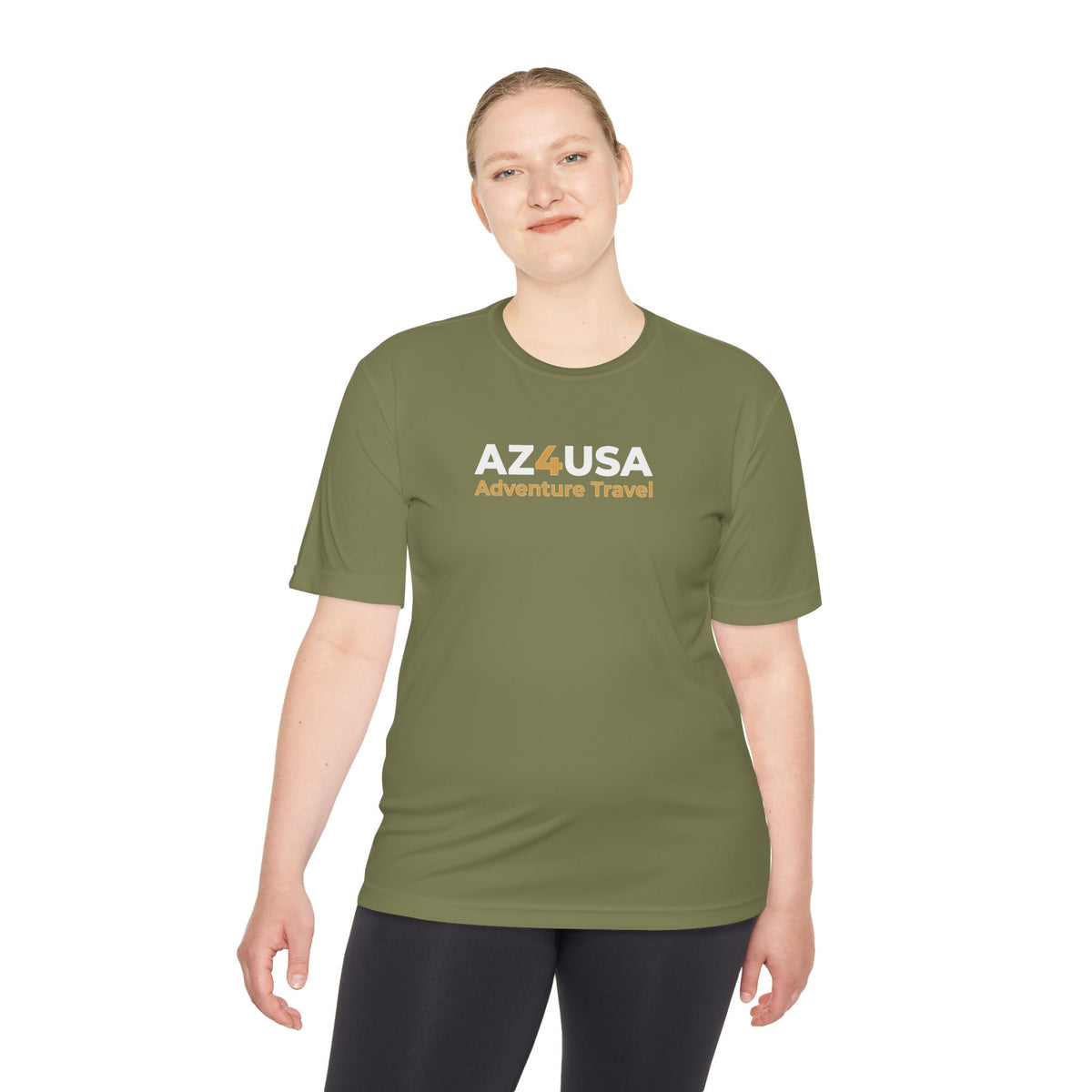 Adventure Travel Tee — “Adventure with a Sting!” Graphic Moisture-Wicking Shirt