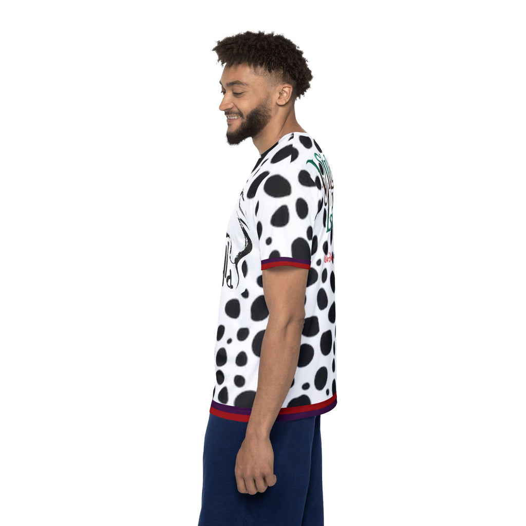 Cruella DeVill- Dalmation print- Villans land WDW - Men's Sports Jersey