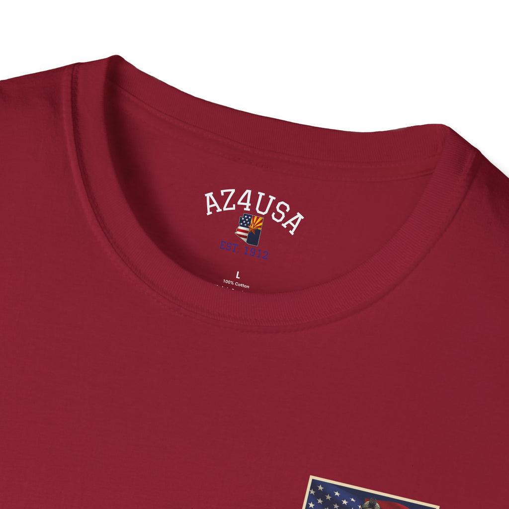 Patriotic Eagle 250 YEARS T-Shirt — "God Bless America" Born Free USA Tee