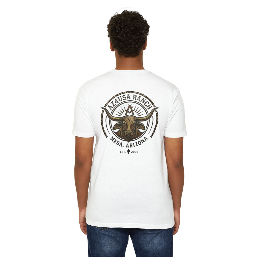 Arizona Ranch T-Shirt — "AZ4USA Ranch" Western Graphic Tee