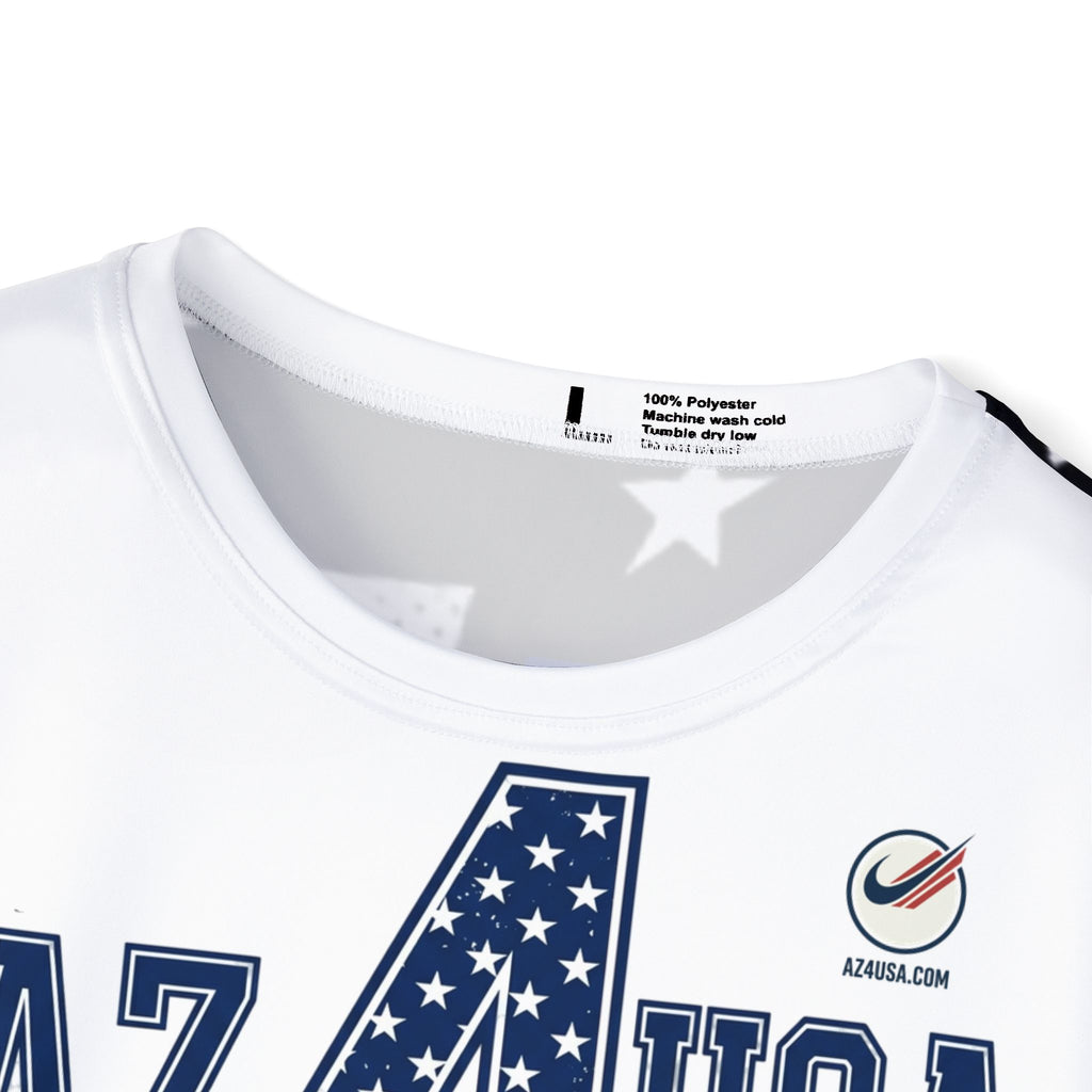 AZ4USA biking club b/w Men's Sports Jersey (AOP)