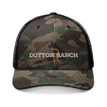 Camouflage Trucker Hat — 'Dutton Ranch' Embroidered Cap