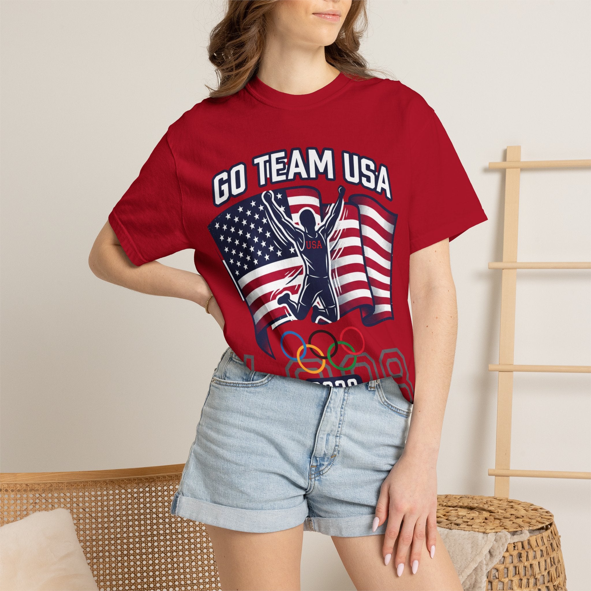 Team USA LA28 Olympics T-Shirt — Go Team USA Graphic Tee