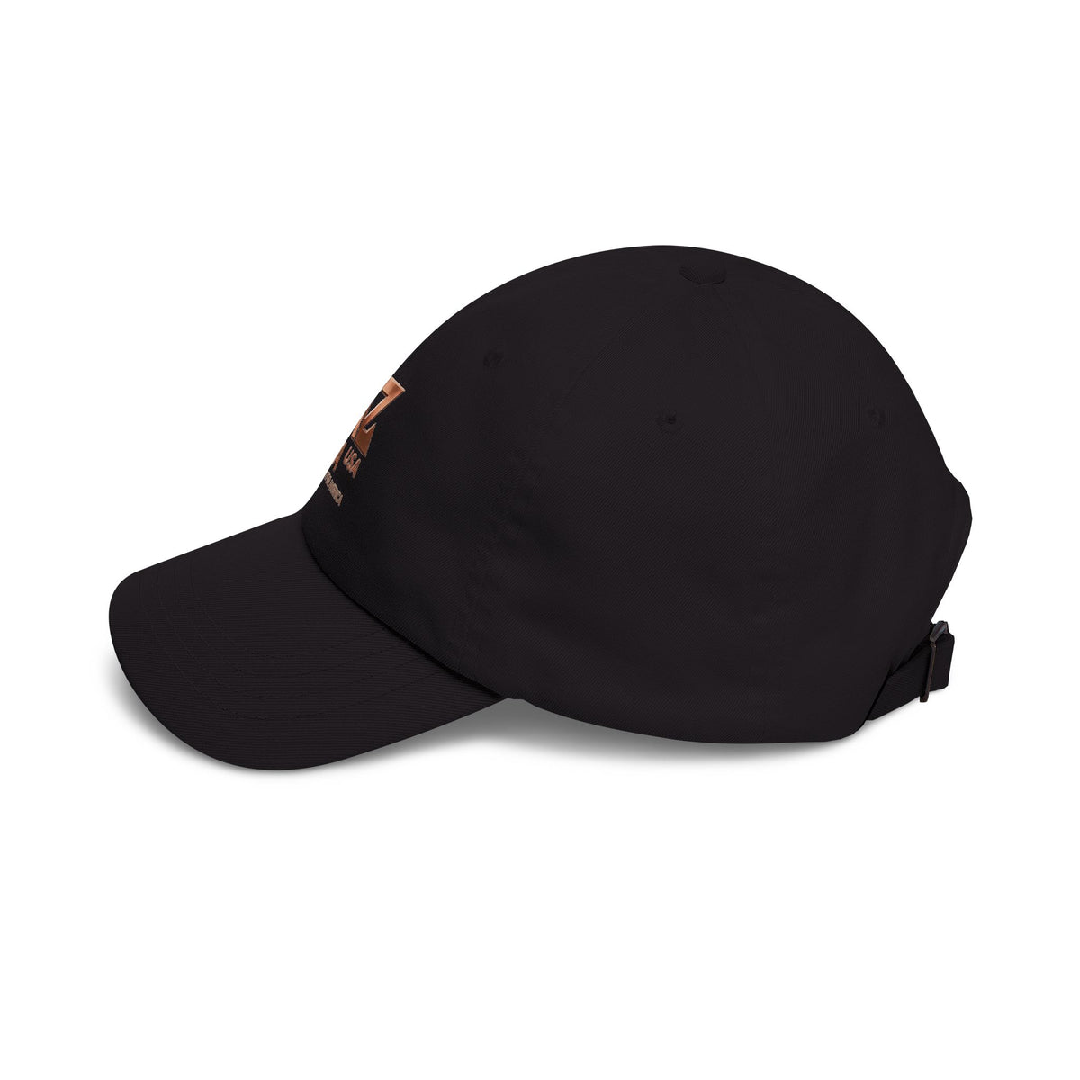 Classic Dad Cap — Metallic Rose Gold AZ4USA Embroidered Baseball Hat