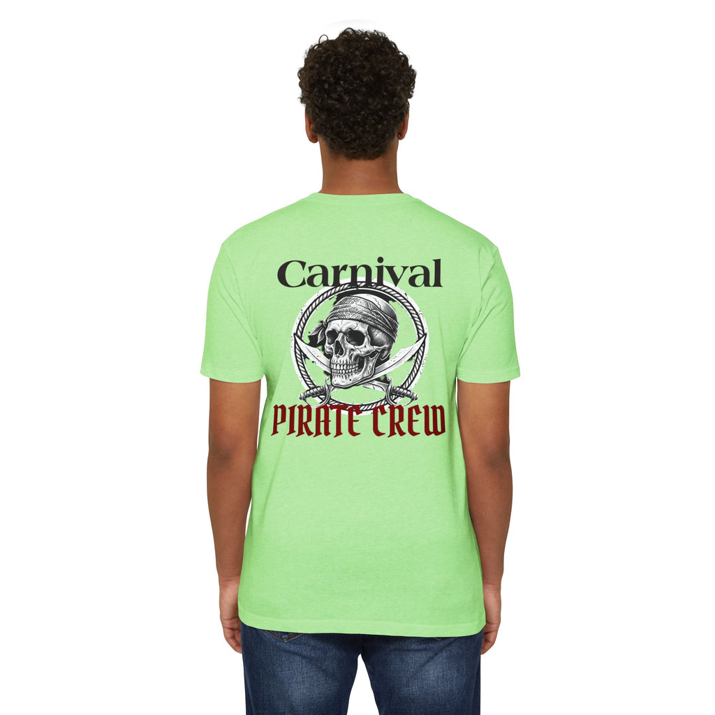 Carnival Pirate Crew T-Shirt — Skull & Crossbones Retro Festival Tee