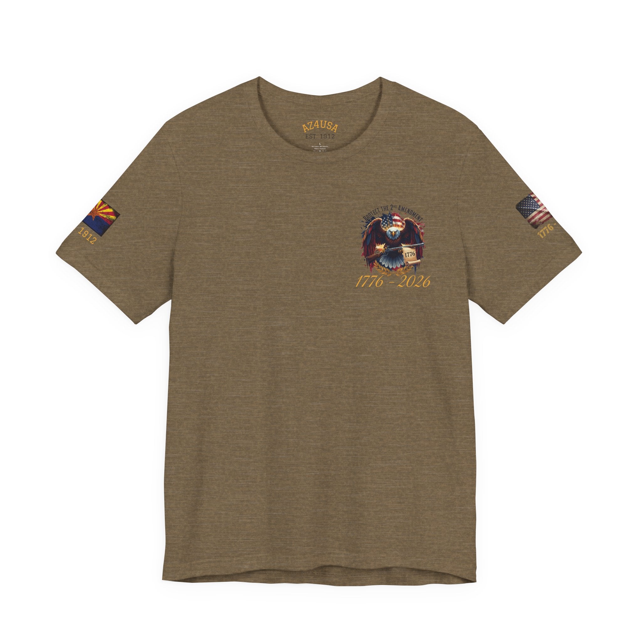 2nd Amendment Eagle T-Shirt — Protect the 2nd Amendment Patriotic USA Tee