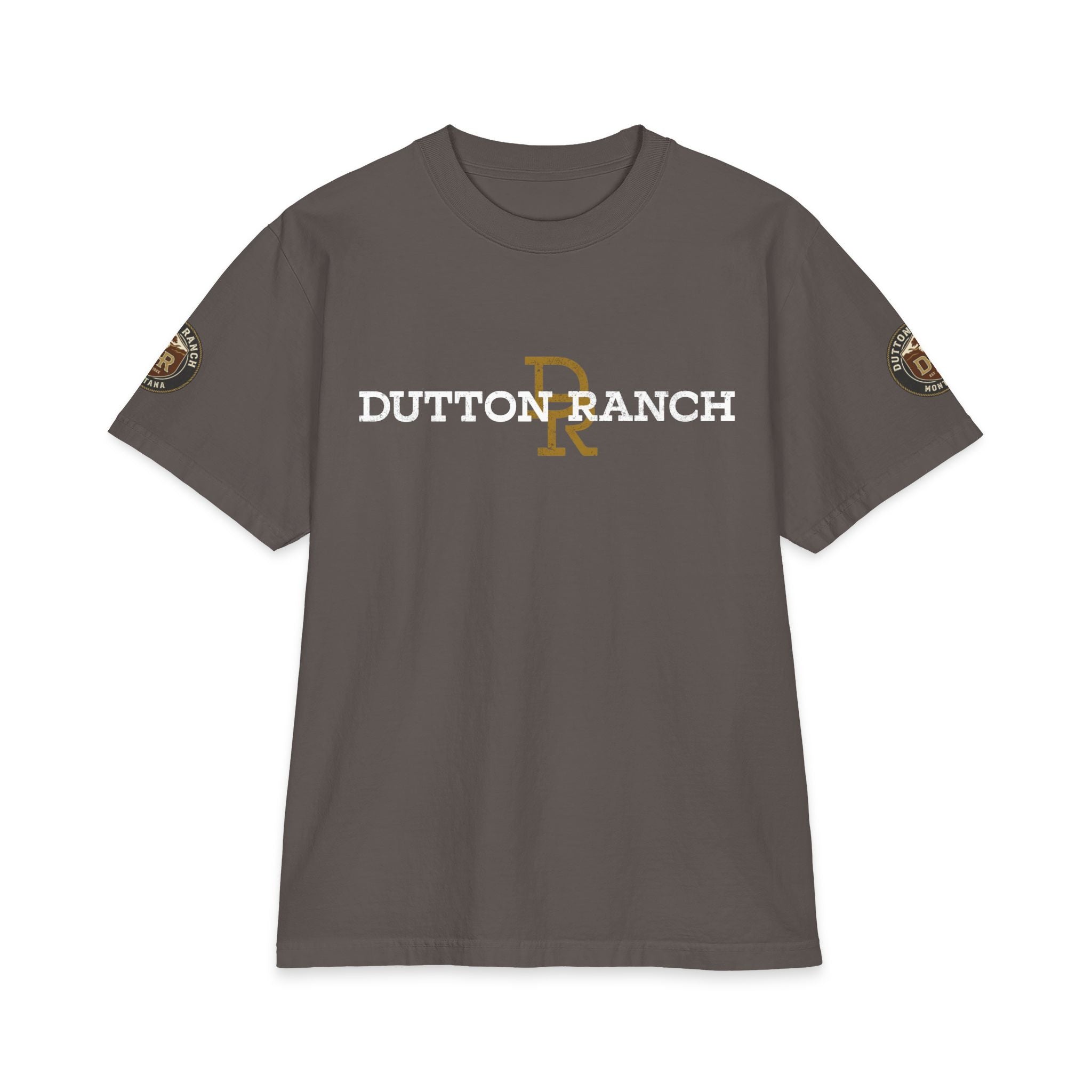 Dutton Ranch Logo T-Shirt — Yellowstone Inspired Western Ranch Tee