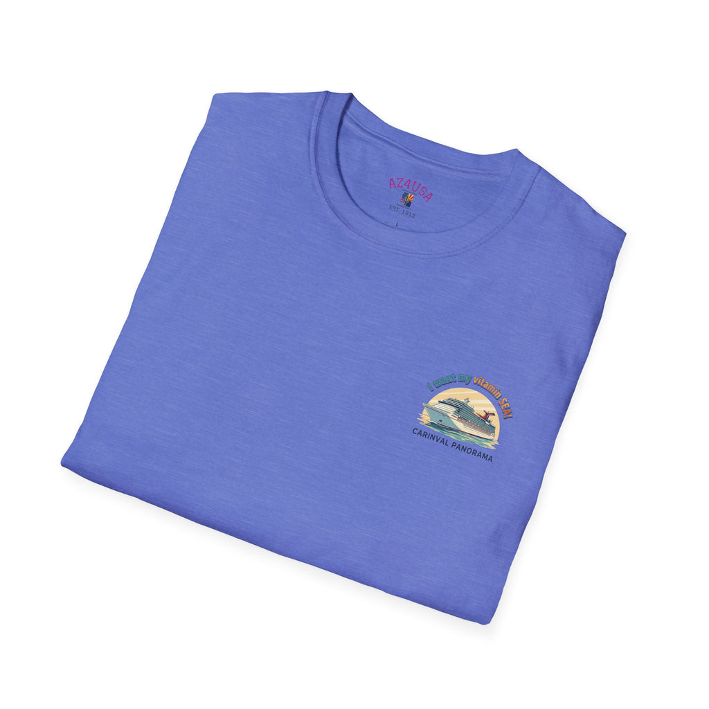 Cruise Boat T-Shirt — "I Saved My Vitamin Sea" Nautical Tee (2026 Cruise)
