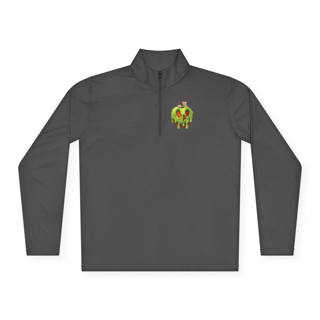 Quarter-Zip Pullover — Vibrant Villain Island Graphic