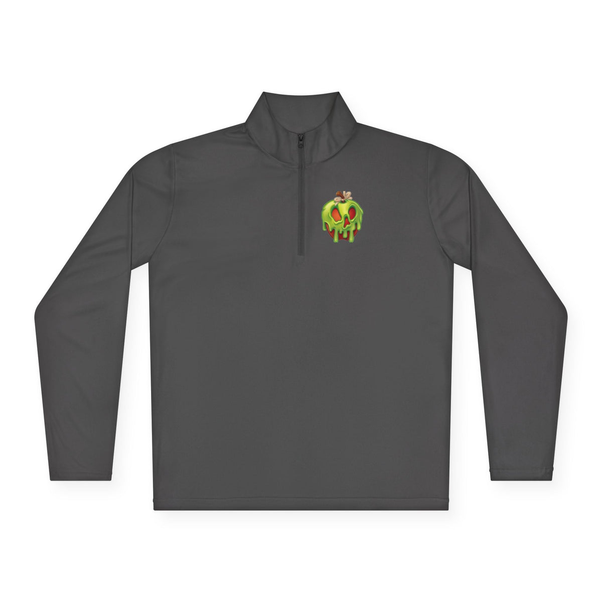 Quarter-Zip Pullover — Vibrant Villain Island Graphic