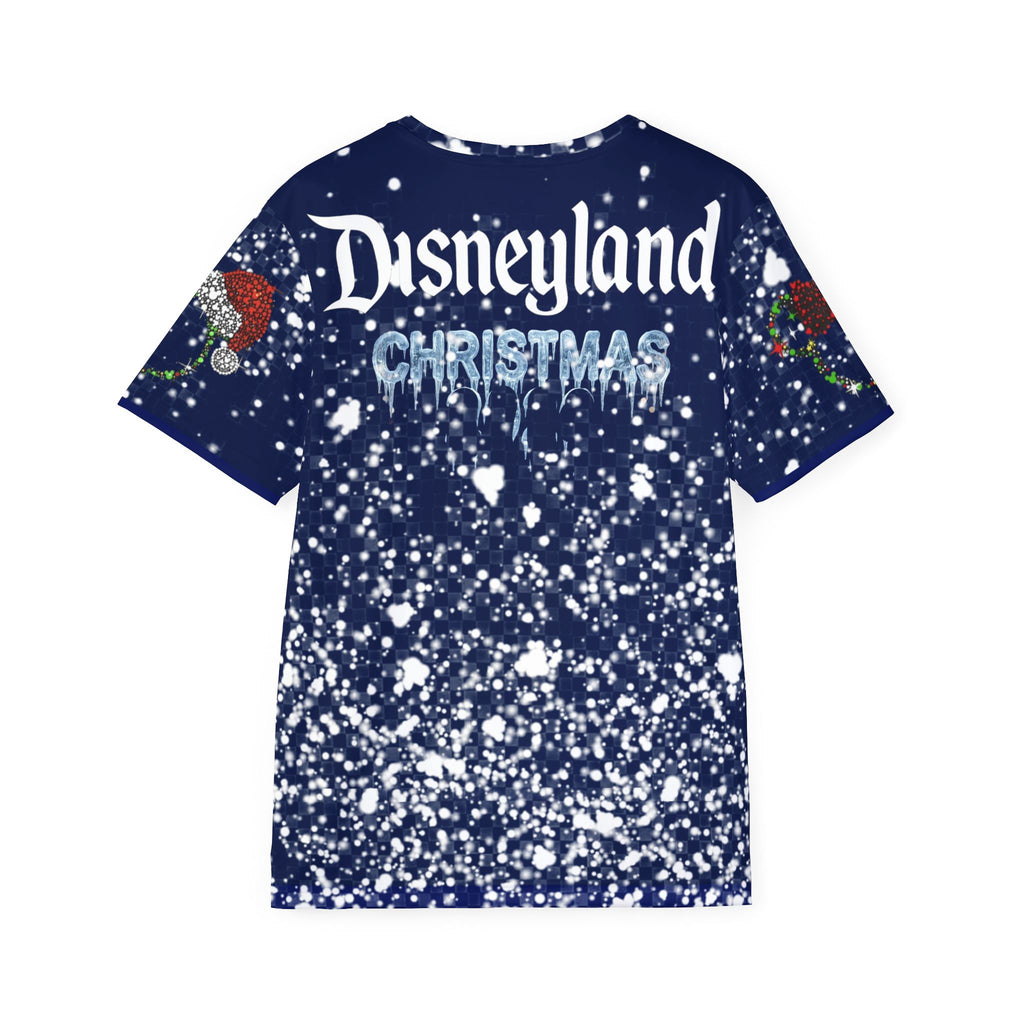 Disneyland Christmas Castle All-Over Print - mens jersey