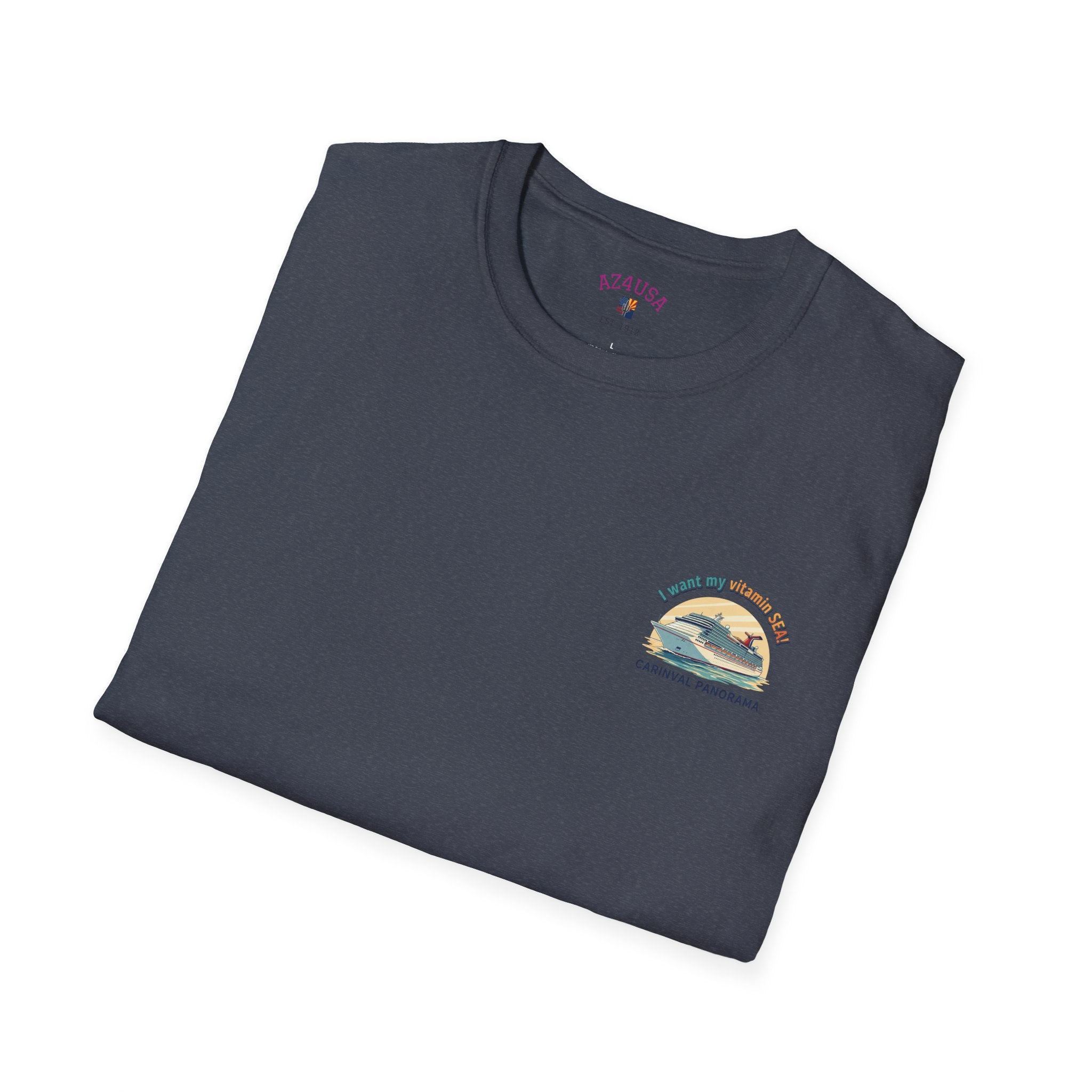 Cruise Boat T-Shirt — "I Saved My Vitamin Sea" Nautical Tee (2026 Cruise)