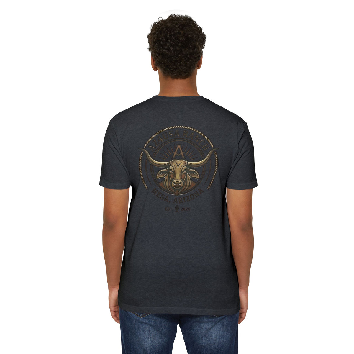 Arizona Ranch T-Shirt — "AZ4USA Ranch" Western Graphic Tee