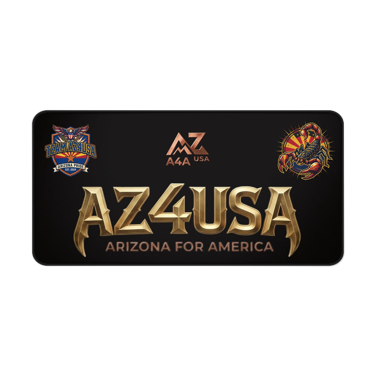 AZ4USA Arizona For America Desk Mat — Patriotic Gaming Mousepad