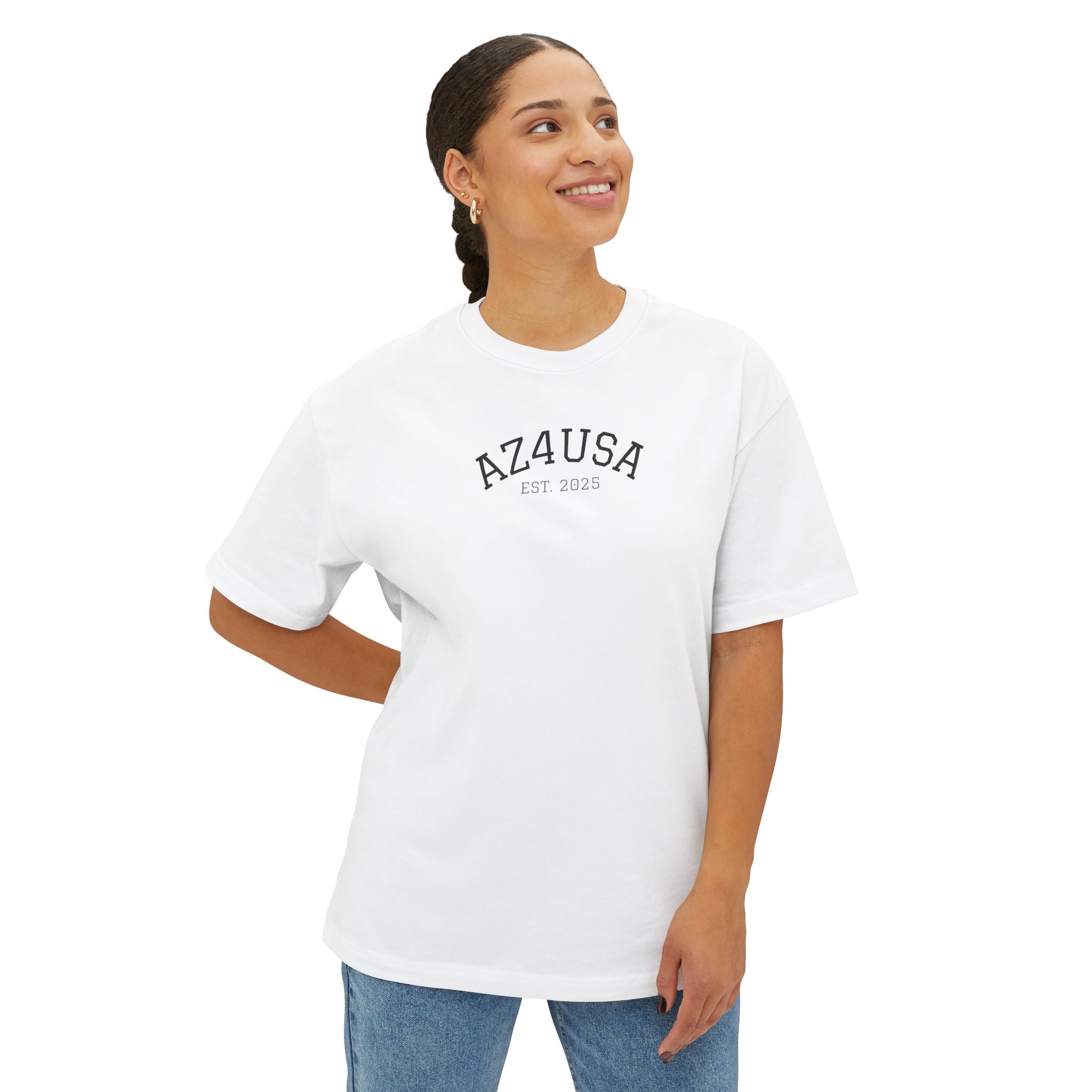 Arizona Pride Boxy Tee - Unisex Oversized T-Shirt, Casual Wear, Summer Essential, Gift for Travelers, American Southwest Apparel
