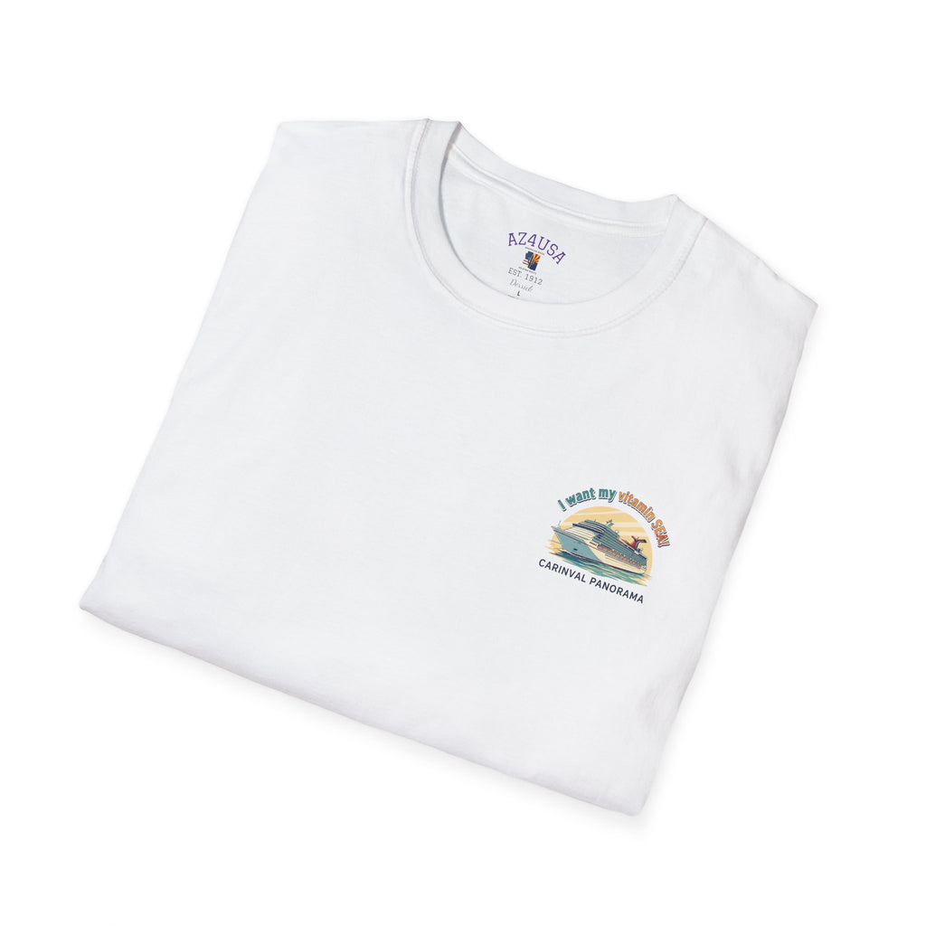 Cruise Boat T-Shirt — "I Saved My Vitamin Sea" Nautical Tee (2026 Cruise)