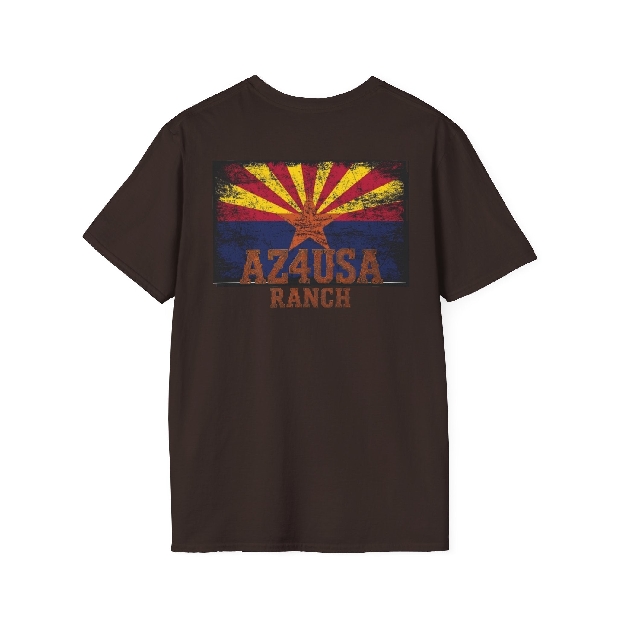 AZ4USA Ranch Logo T-Shirt — Rustic Western Graphic Tee