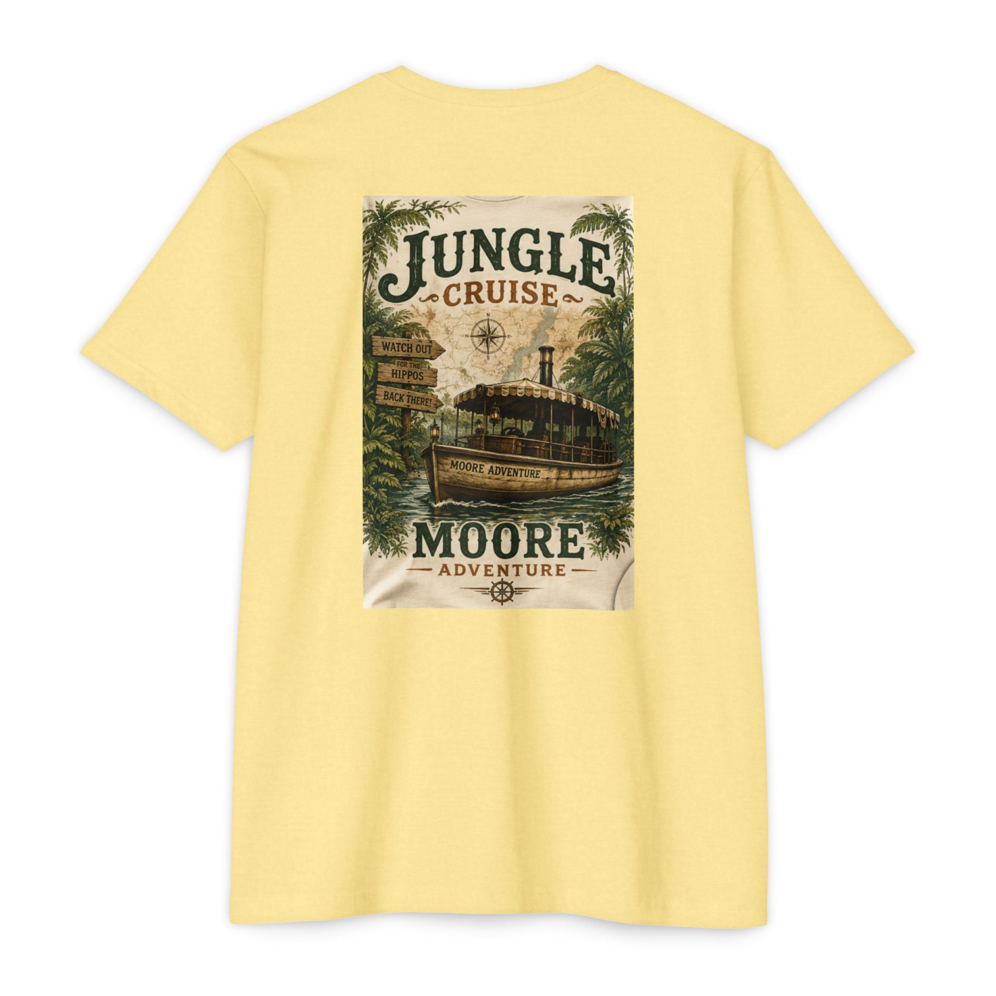 Jungle Cruise Adventure T-Shirt — Moore Riverboat Vintage Travel Tee