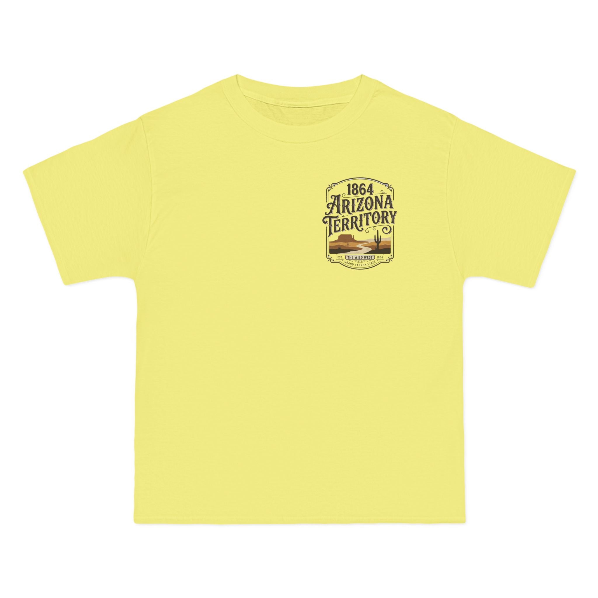 Arizona Territory 1864 T-Shirt — Vintage Map 'We Want Vegas Back' Tee